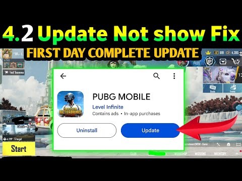 how to pubg 4.2 update not showing in play store | pubg mobile update problem solve play store