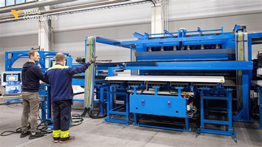 Pivatic streamlines sheet metal machine sales, design, and commissioning with Visual Components