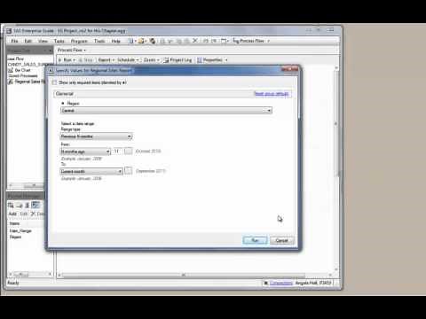 Create a stored process in one minute