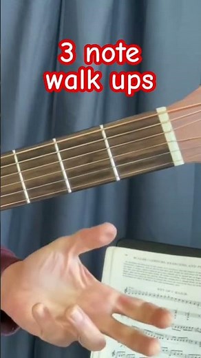Chromatic Walk Up for G-C-D #guitarlesson #guitar