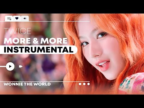 TWICE - MORE & MORE | Instrumental