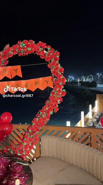 Book Your Anniversary Celebration at Charcoal Grill