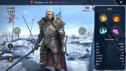 Romero - HellHades - Raid Shadow Legends