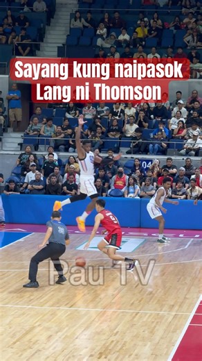 Final shot ni Thomason sayang #pba #basketball #highlights