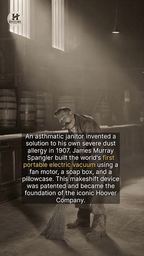 The Hoover vacuum was born from an allergy and built by brilliant marketing. | The History Page