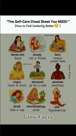 How to Feel Instantly Better😌_Quick Self-Care Solutions for Every Mood #mentalhealthawareness