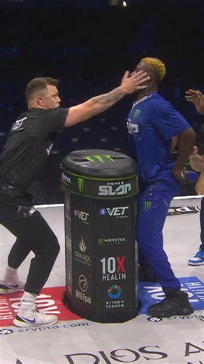 Power Slap on Instagram: "HEADBANGER ALERT 🚨 @merlismuusikus got it done in his return to the stage at #PowerSlap17 🇪🇪"