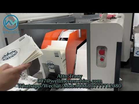 Brown Kraft Paper Sos Flat Block Bottom Bag Making Machine China,Máquina para fabricar bolsas papel