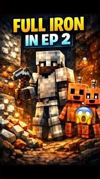 This Was NOT Supposed to Happen… 😱 Minecraft Survival EP 2 #shortsfeed #shorts #minecraft