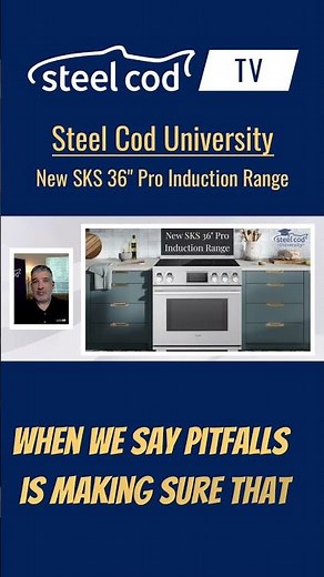 New SCU Training Module: SKS 36" Pro Induction Range