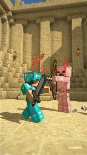 Fighting | Minecraft short #minecraft #minecraftshorts #viralvideo