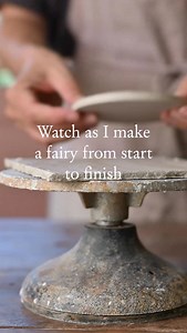 The making of a fairy 🧚‍♀️ Hours of hand building. Tiny details. No two are the same. I love seeing them come to life. The way I make them is very slow but I love that, it means I get to spend so much time with them before they leave me 🧚‍♀️❤️ | Gemma Troy Poetry