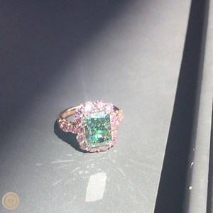 Aurora Green, largest fancy vivid green diamond ever graded by GIA (5.03ct) sold at Christie's May 30th Mahnificent Jewels auction in #HongKong for USD$16.7million and becoming the most expensive green diamond ever auctioned! #ChampagneGemGoesToGeneva #ChampagneGemDiaries #Christies #ChristiesJewels #GreenWithEnvy #FancyVividGreen #GreenDiamond #RadicalRadiant #RadiantCut #ChampagneGemIsGoingGreen #PinkDiamond #Sparkle #Fire #Brilliance #Scintillation #YourDailyDoseOfSparkle #ChampagneGem #Auror