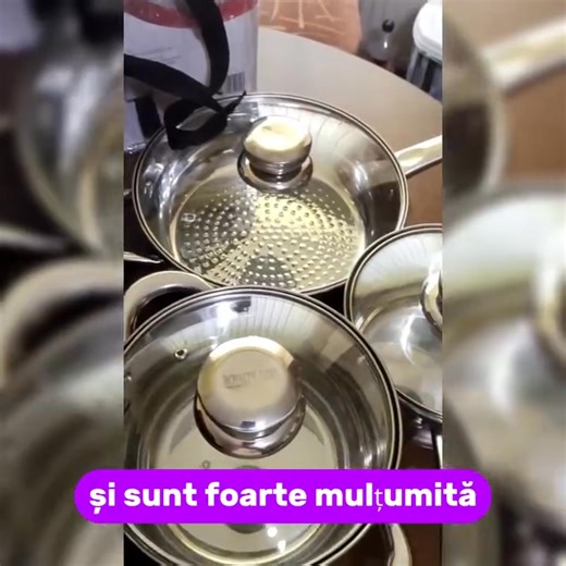  SET DE VASE 12 PIESE  Livrare în toată Moldova   Prețul scăzut 1999 lei ❗️ Bunurile se plătesc numai la preluare ❗️ ✅ Oțel inoxidabil ✅ Fund termo acumulator ✅ Merg la orice plită, chiar și la cea cu inducție ✅ Ușor de curățat ✅ Se poate spăla în mașina de spălat vase | ProMax | Facebook