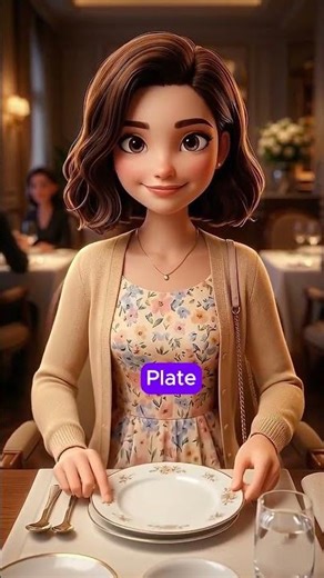 🍽️ Name Everything on the Table! (Essential Tableware Vocabulary) #learnenglish #visuallearning