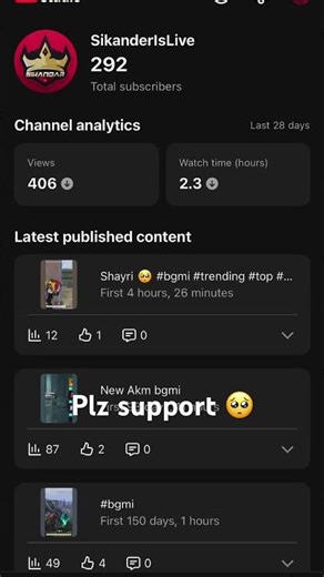 #bgmi #esports #support #help #subscribe #trending