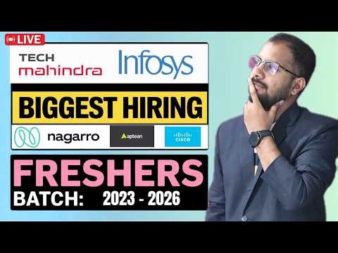 Tech Mahindra New Referral Opportunity | Infosys, Nagarro, Aptean, Cisco Jobs | Register Now