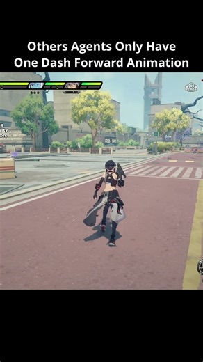 Only 2 Agents Dash Forward Differently | Zenless Zone Zero #zenlesszonezero #shorts