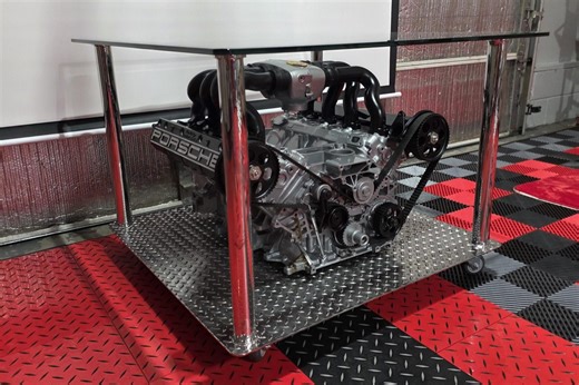No Reserve: Porsche M28 V8 Coffee Table