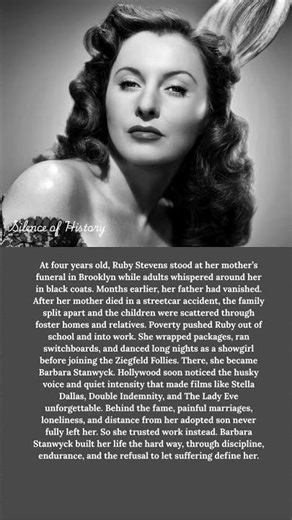 After her mother died in a streetcar accident,the family split apart and the children were scattered