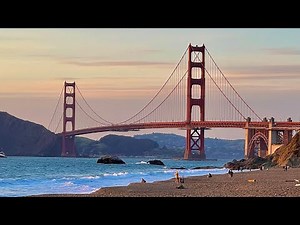 San Francisco Baker Beach 🌉 Must See Places in SF Bay Area, Best Beach in San Francisco California