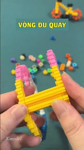 Lắp ráp Xích Đu, Vòng Đu Quay từ Lego răng cưa - Lego DIY#shorts