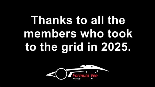 As we conclude 2025, we extend our sincere thanks to all the members who raced with us throughout the year. 🏁 We look forward to an exciting 2026 racing season ahead. 🏎 | Formula Vee Association of Victoria - FVAV