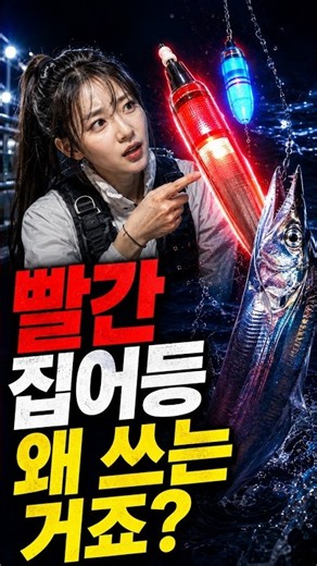 갈치 집어등, 우리가 믿던 색이 아니었습니다 #갈치집어등 #선상갈치낚시 #워킹갈치
