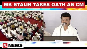 33K views · 695 reactions | MK Stalin takes oath as Chief Minister of...