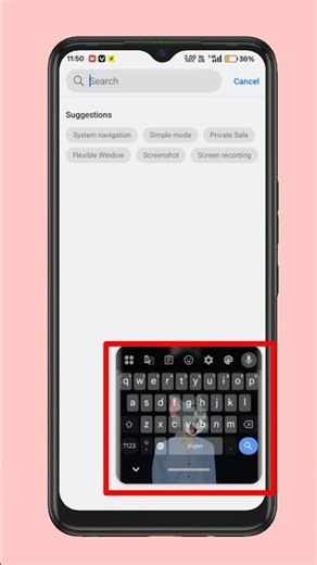 Keyboard small size problem solved |How to change keyboard small size to fullscreen#shorts #settings