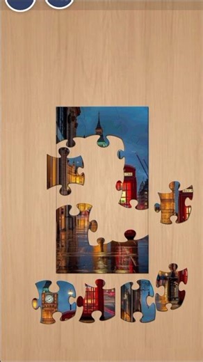 Rainy London Charm🧩|Big Ben and the Red Telephone Box ☔️🇬🇧📞\\\\ #butlins #bigtop ‪@jigsawpuzzle390‬