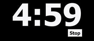 5 Minute Countdown Timer on Make a GIF