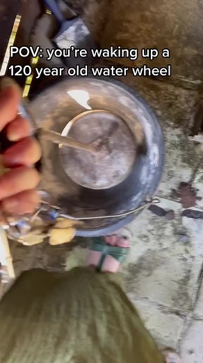 Who can explain what a water wheel does? 🧐💦⚙️ (via whealmartynmuseum/TT) #waterwheel #reels #water #history | The Practical Sportsman