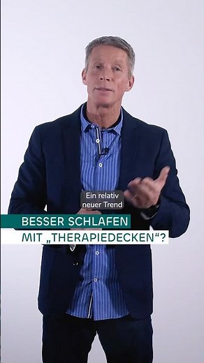 Besser schlafen mit „Therapiedecken“? - Doc Martin #healthtv