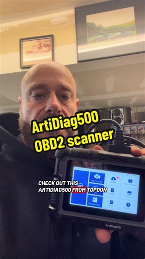 Easy to use entry level scanner for the DIY @Topdon Tool #topdon#AD500#artidiag500#obd2scanner