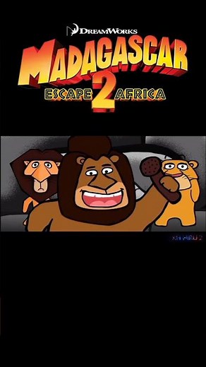 Madagascar 2 recap in 60 seconds #shorts #madagascar