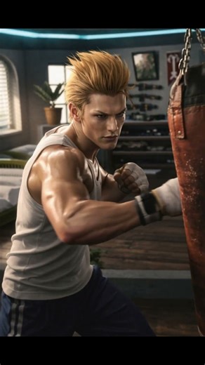 One day of Zell Dintch - FFVIII AI remake #ff8 #remake #squallleonhart #aishorts #finalfantasyviii