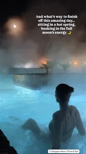 Rosalie | Yoga Nidra & Astral Projection Guide on Instagram: "Pure magic today at the Consciousness Unveiled conference ✨ Check out my stories for the highlights. And this is how it ended… basking in the full moon’s energy, sitting in a hot spring. It feels like I’ve stepped into another world. . . . @consciousnessunveiled_monroe @galzignanoresort #astralprojection, #yoganidra, #obes, #outofbodyexperience, #luciddreaming, #monroeinstitute, #monroesoundscience, #quantumjump, #consciousness, #spir