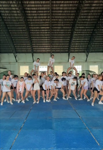 SPCP Pep coming at you like OH WOAH WOAH! ❤️‍🔥 📣 Follow us for more behind-the-scenes hype, spirit, and all things cheer this season! #spcppepvarsity #sayitloudsayitproud