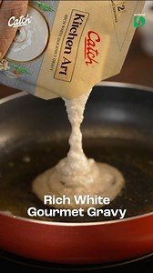 If cooking is an art, can being a master of art be this easy and fun? With Catch Kitchen Art Gravy, it’s a big YES! 🙌😎 #KyunkiKhanaSirfKhanaNahiHota #CatchFoods #KitchenArt #IndianDishes #HomeCooking #quickmeals Recipe: ​ Step 1: Heat a pan, add 1 tsp. butter add Kitchen Art White Gravy, 50 ml Water and 50 ml Milk cook for 6-8 minutes, stir continue. Step 2: Now add saffron, cook again for 3-4 minutes till you get the desired consistency. Step 3: Add a pinch of Elaichi powder, kasoori methi an