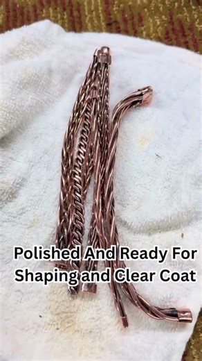 Beautiful Copper Wire Weave Bracelets | At The 509 #copper #bracelet #wire #metalmasters #sheetmetal