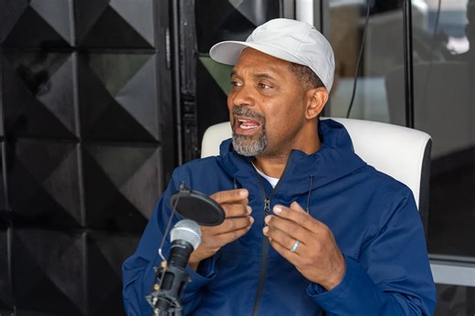 Mike Epps and Shannon Sharpe talk past beef, future projects on podcast