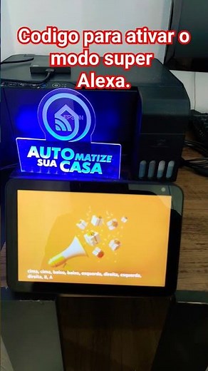 Código para ativar o Modo Super Alexa.