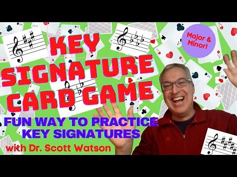 Key Signature Card Game: Fun Way to Practice Identifying Major & Minor Keys