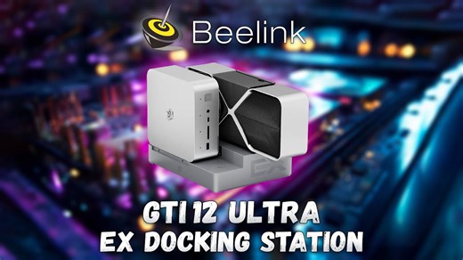 Gaming mini PC Beelink GTi12 ultra with docking station - comparison with desktop PC