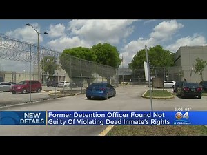 Florida Detention Officer Acquitted In Death Of Teenage Inmate