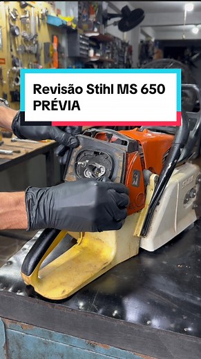 Revisão completa Stihl MS 650 - PRÉVIA - #stihl #MS650 #viralreelsシ | Cristian Técnico Stihl