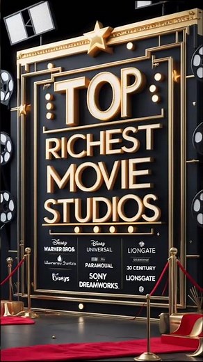 "Top 10 Richest Movie Studios in 2025 – From Lionsgate to Amazon Studios!"#movieindustry