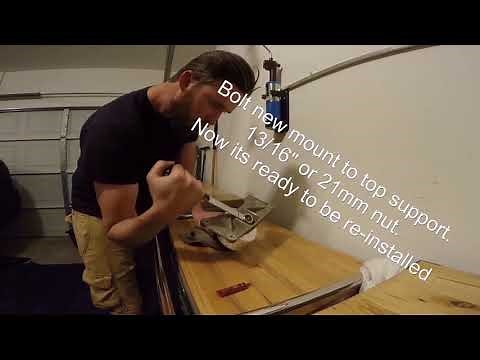 04-07 CTS-V motor mount replacement.