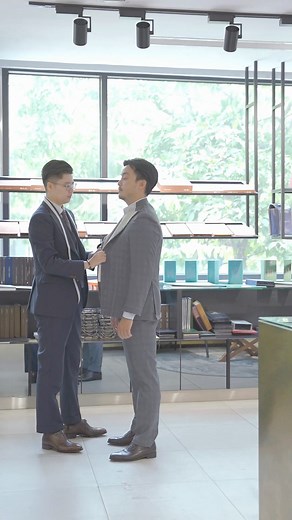 Fitting Process Loro Piana Suit at SIR Tailor | SIR Tailor